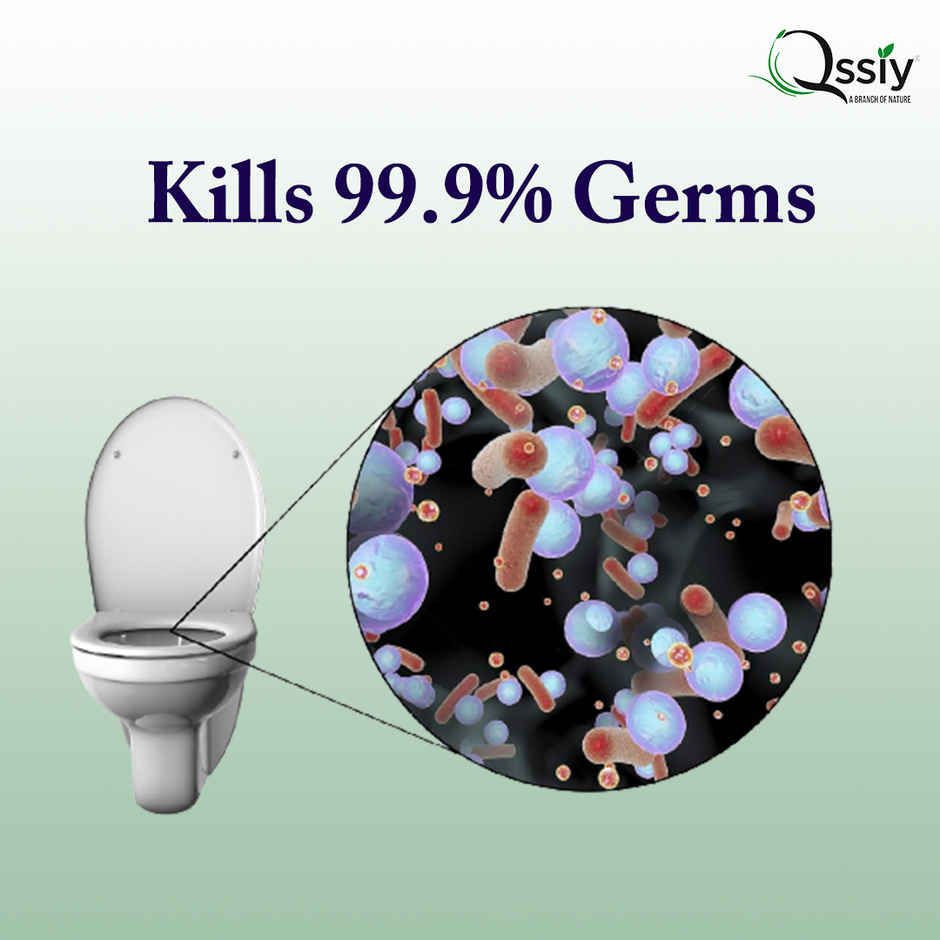 Qssiy Toilet Cleaner I Antibacterial remove 99.9% germs | Long Lasting Freshness | Fresh