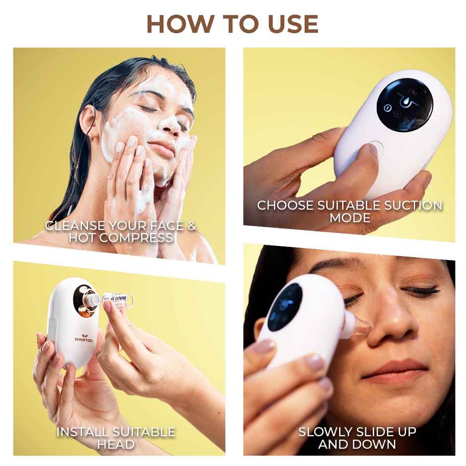 Winston Blackhead And Whitehead Remover Machine For Men And Women