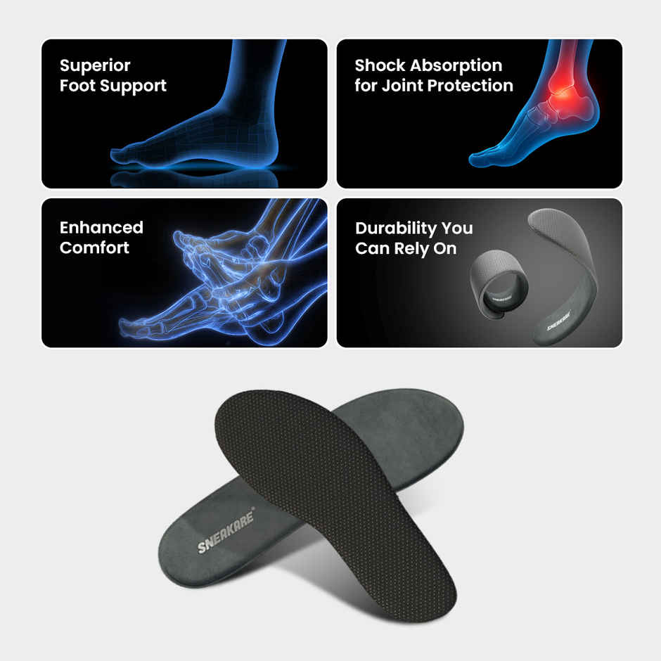 Sneakare Cloudsole Memory Foam Insoles Small | UK3.5 - UK6.5