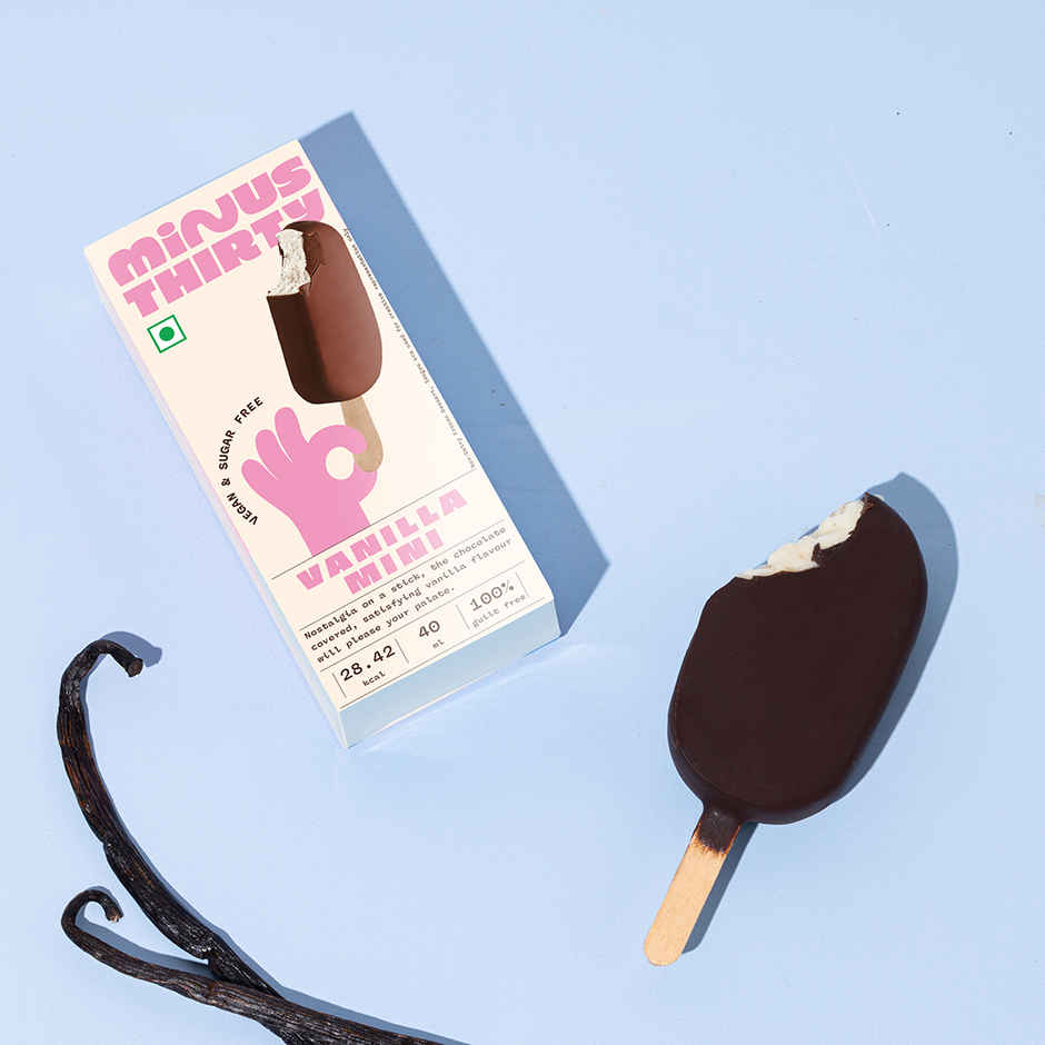 MINUS THIRTY Vanilla Mini Stick Vegan & Sugar Free