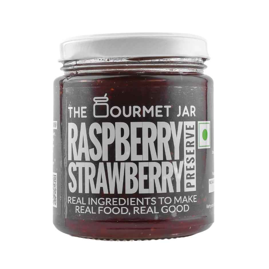 The Gourmet Jar Raspberry Strawberry Preserve
