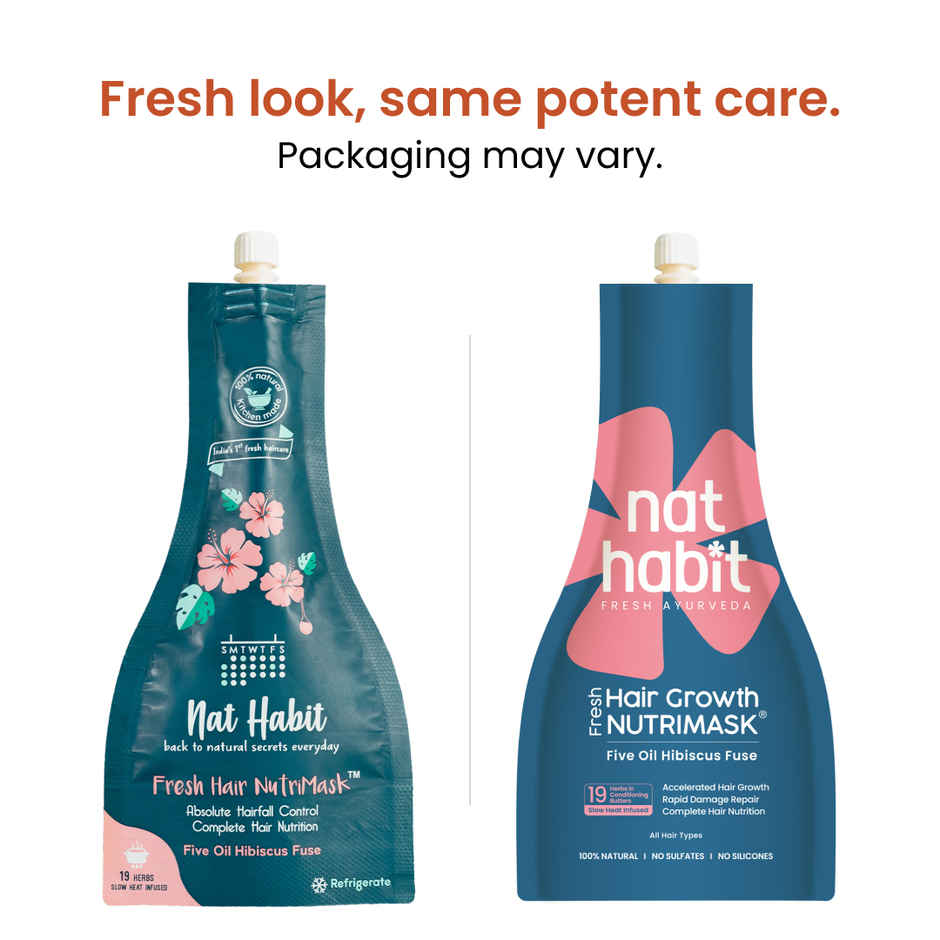 Nat Habit Hibiscus Hair Mask