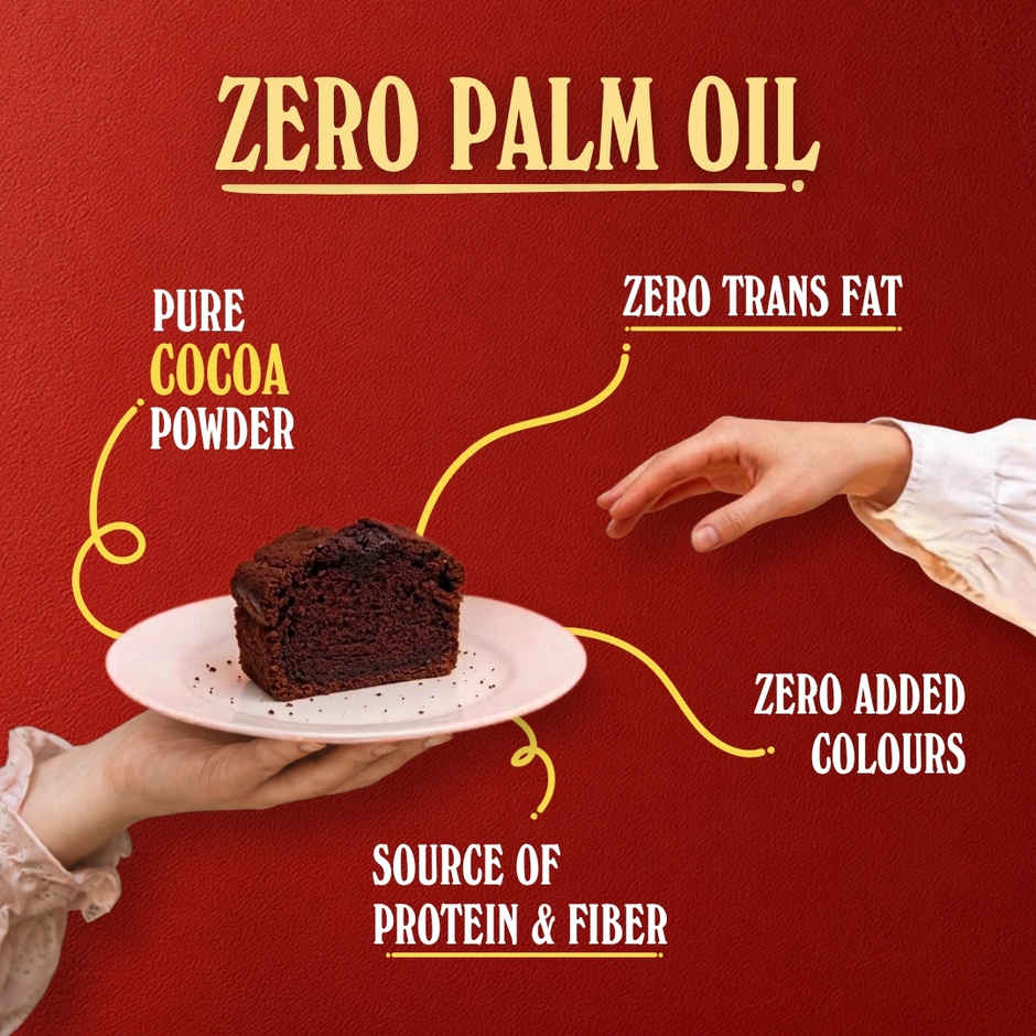 The Baker's Dozen Rich Chocolate Cake | Choco Cake | Bakery Delight | Made with Cocoa Powder