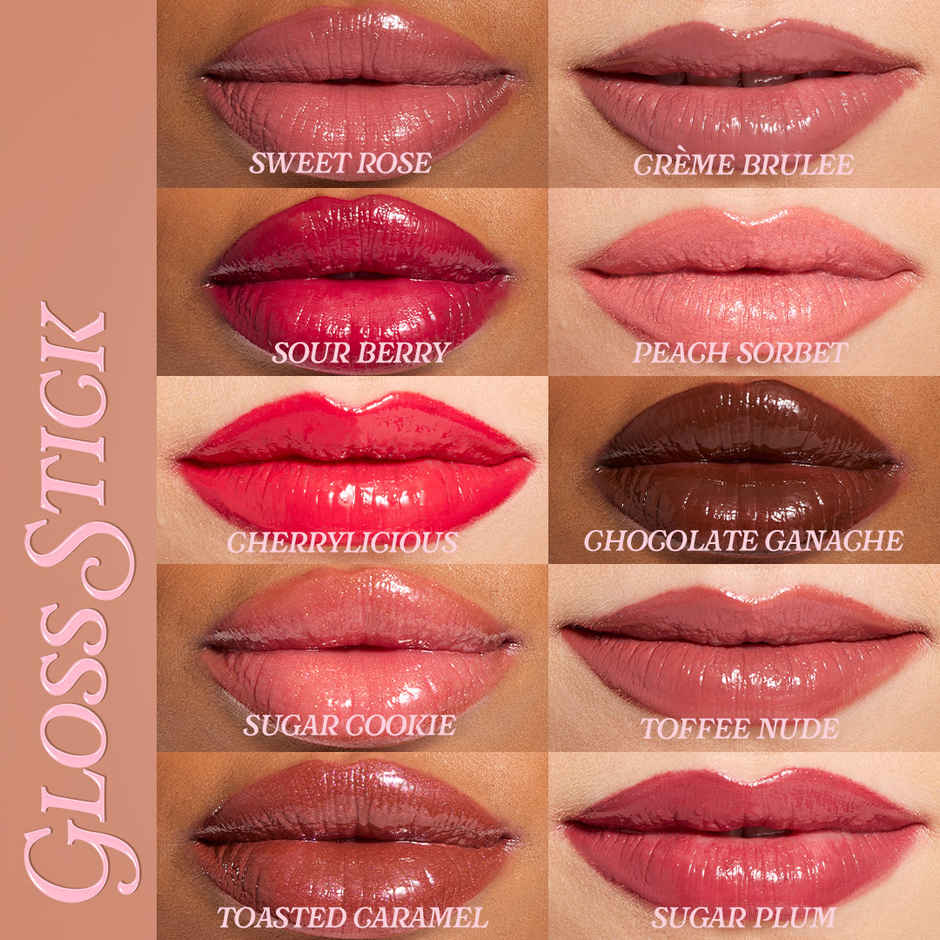 Makeup Revolution Pout Lip Gloss Lipstick | Shimmer Toasted Caramel