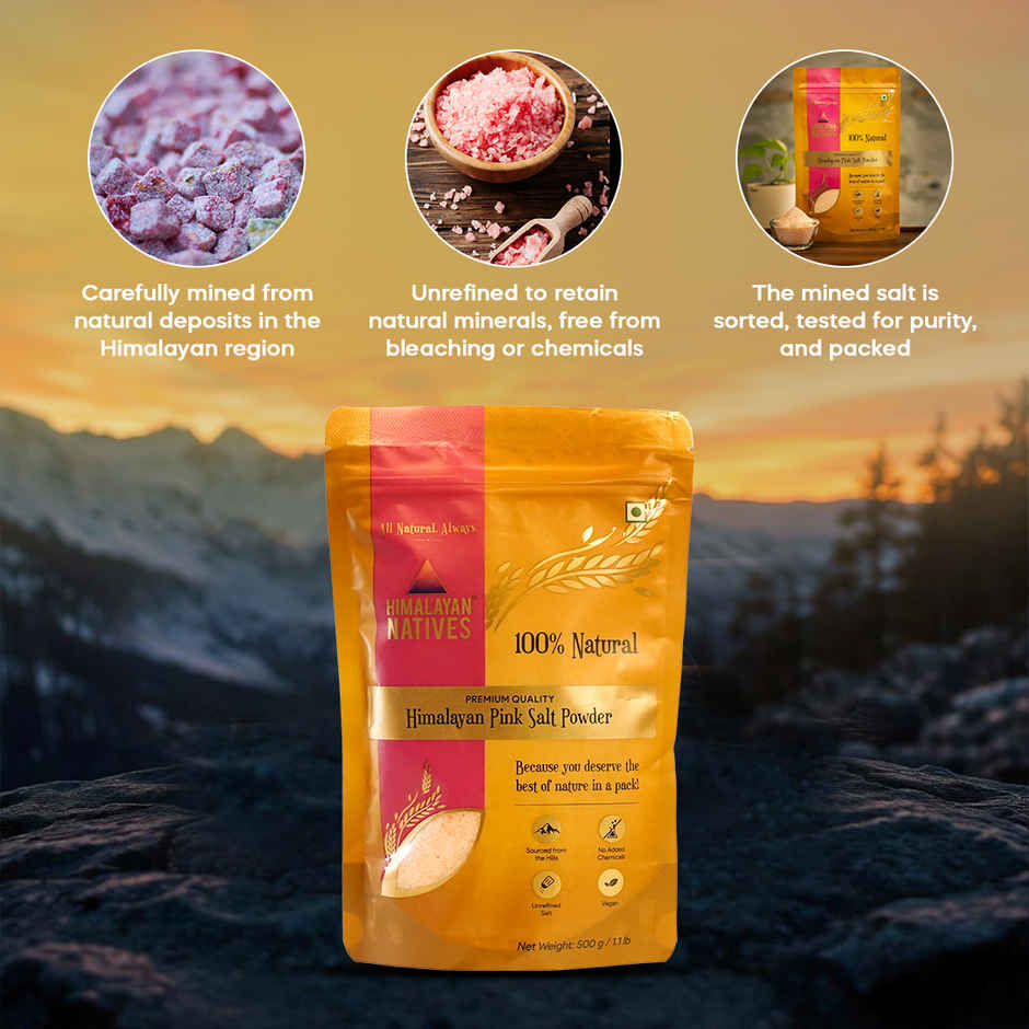 Himalayan Natives Himalayan Pink Salt | Powder