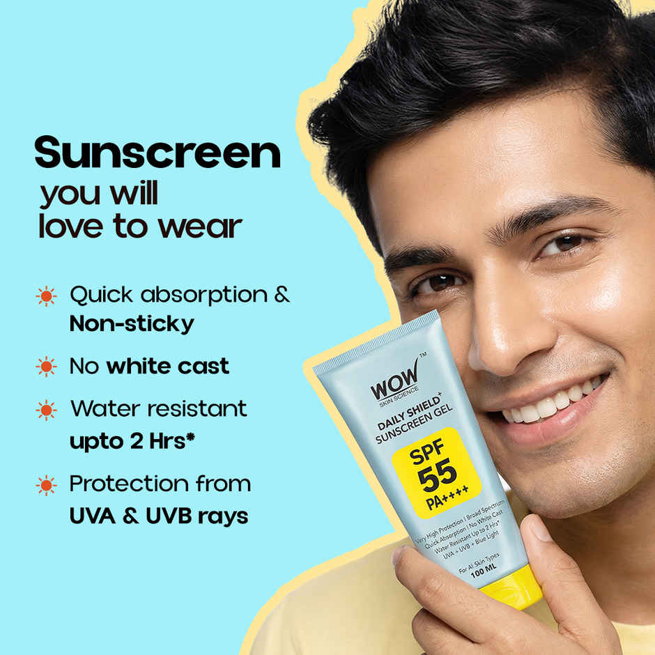 Wow Skin Science SPF 55 PA++++ Sunscreen Gel