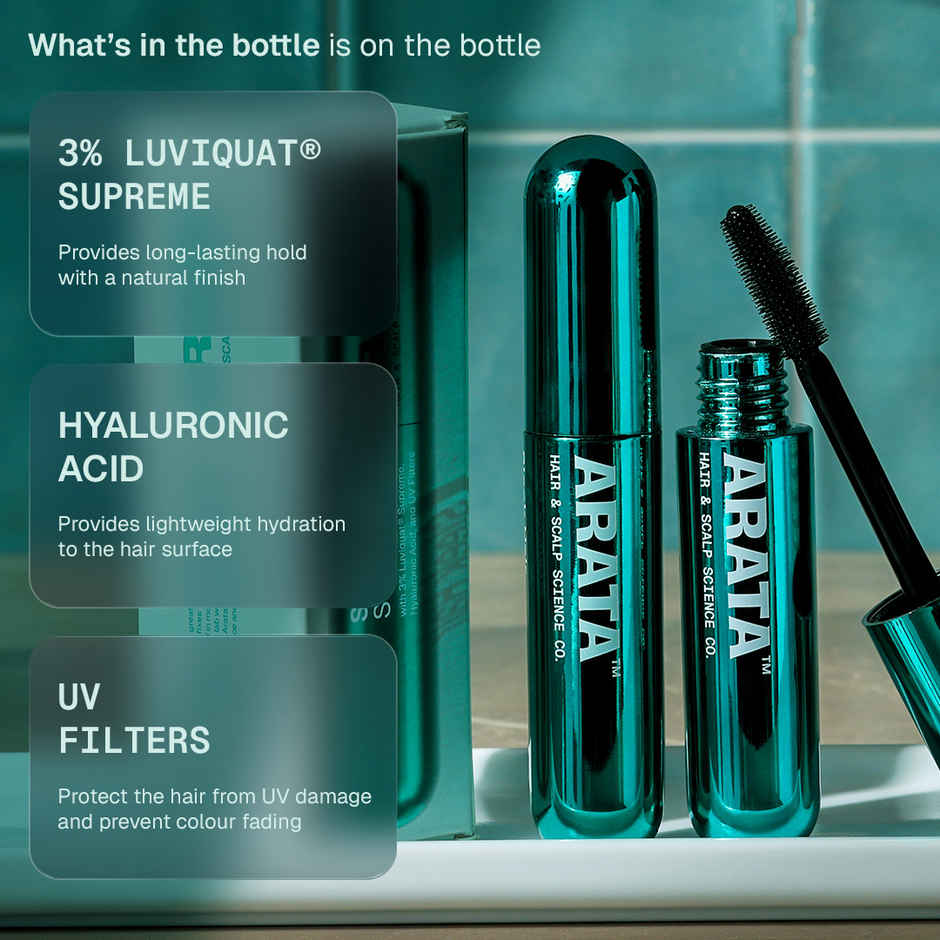 Arata Sleek Hair Styling Stick with Hyaluronic Acid for Frizz & Flyaways