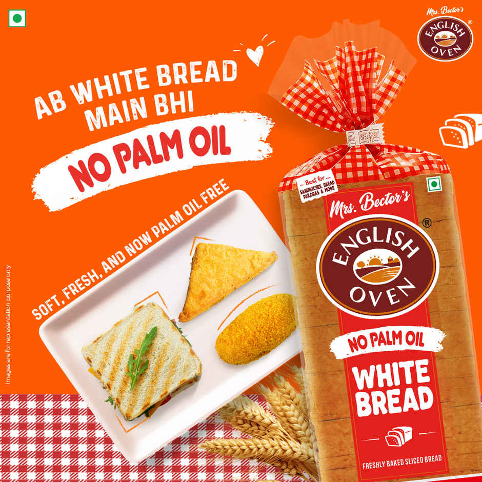 English Oven Premium White bread| No Palm Oil