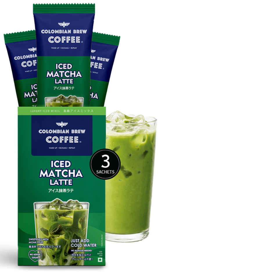 Colombian Brew Iced Matcha Latte Premix