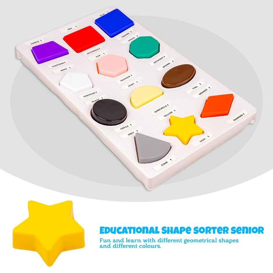 Ratna's Shape Sorter Senior | Assorted