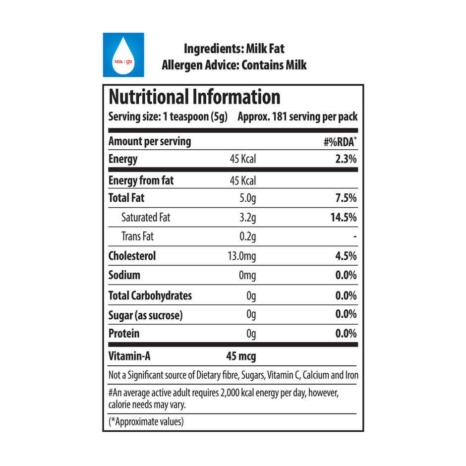 Gowardhan Pure Cow Ghee | Pouch