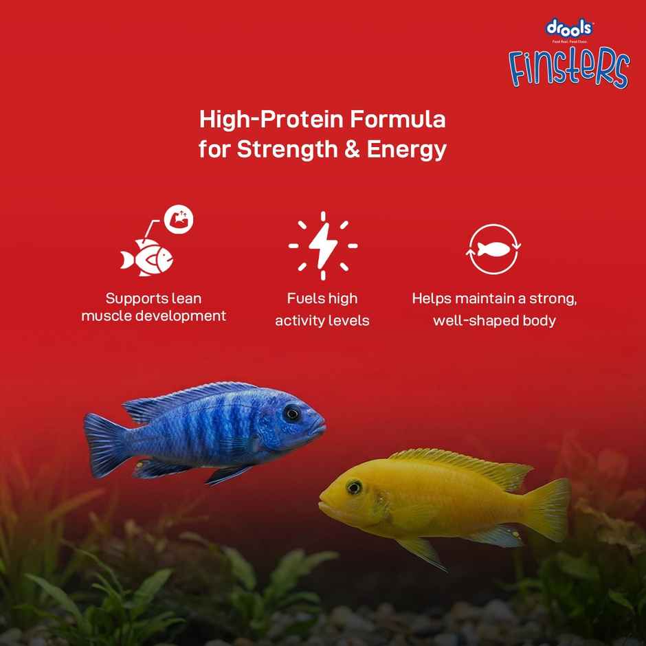 Drools Finsters Cichlid Fish Food