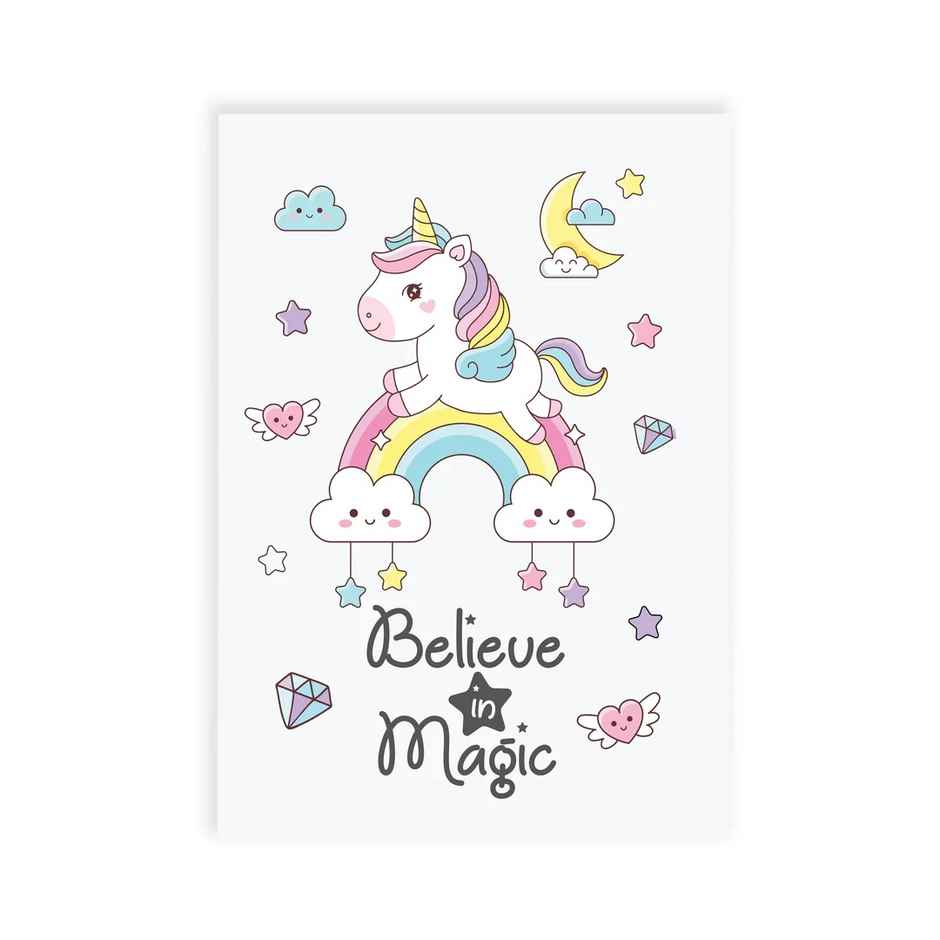 Itsy Bitsy Collectable Notebook Believe in Magic Ruled A5 90gsm 64pages 1book Lb