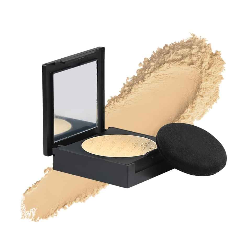 SUGAR Cosmetics Compact Powder - Banana | Lightens Dark Spots