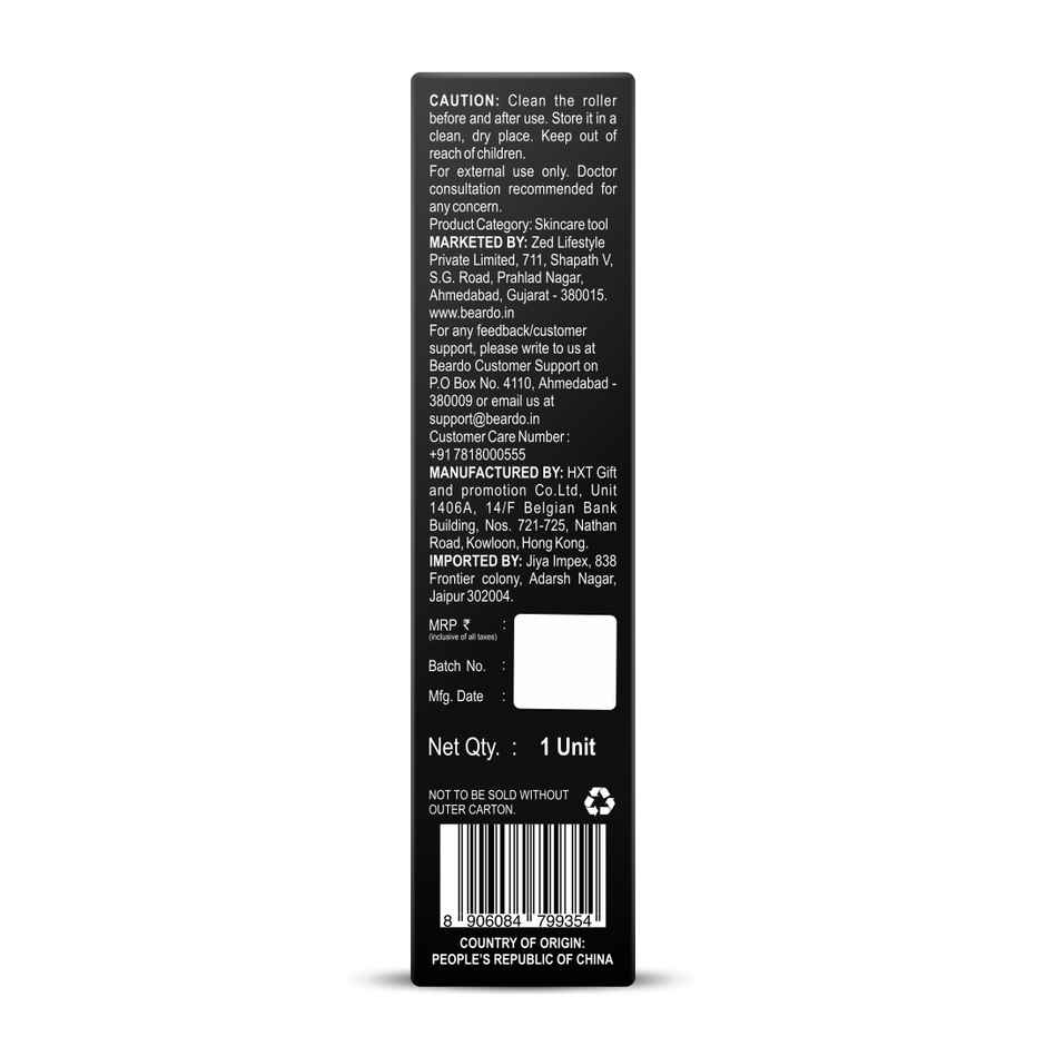 Beardo Men Derma Roller Thicker Hair & Tight Skin