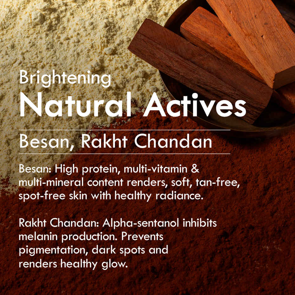 Nat Habit Brightening Ubtan Face Wash For Women & Men