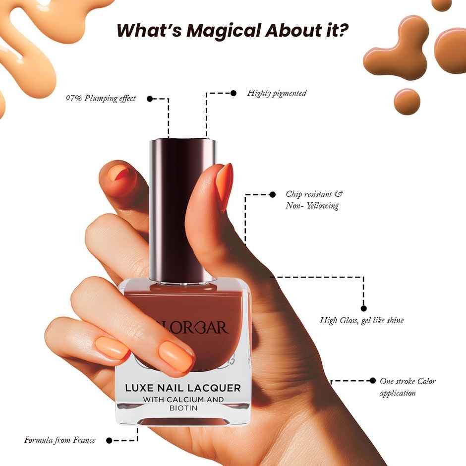 Colorbar Luxe Nail Lacquer - Just Mauve