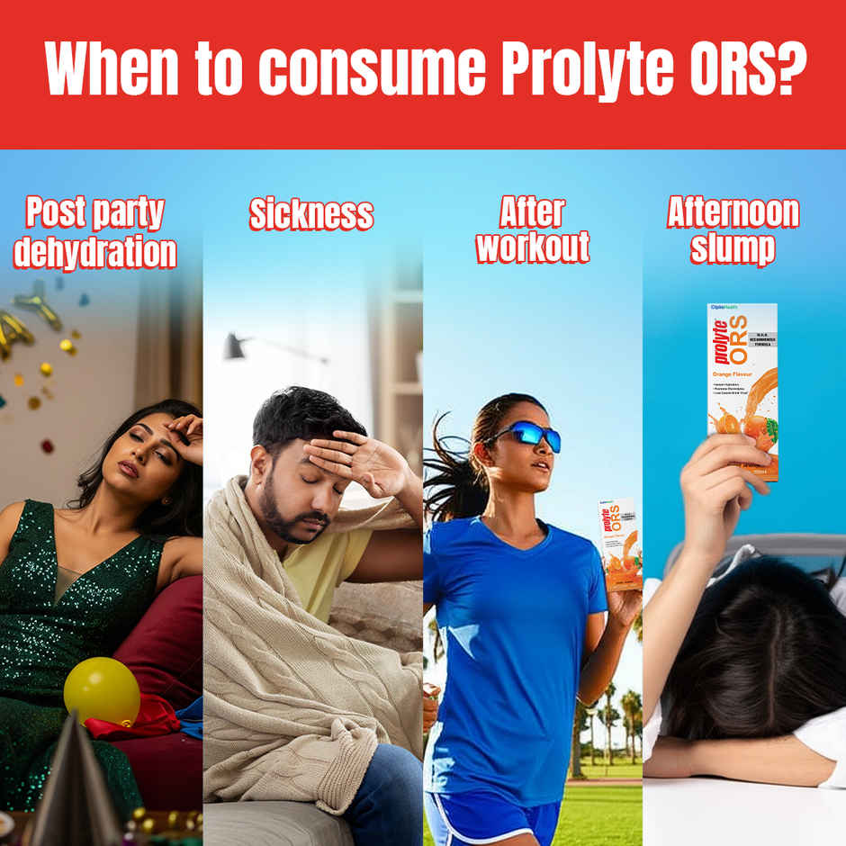 Prolyte ORS Liquid - Orange Flavour