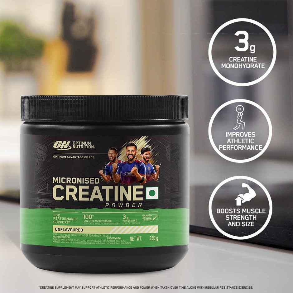 Optimum Nutrition Micronised Creatine Powder Unflavored