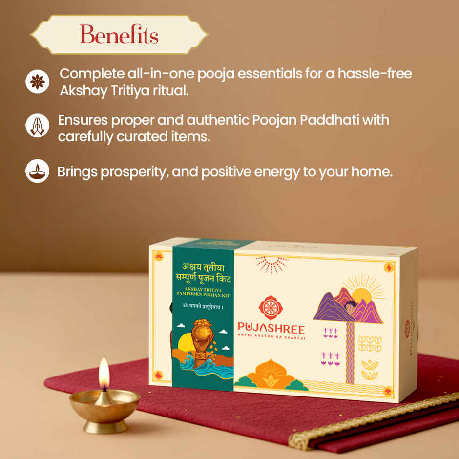 Akshaya Tritiya Sampooran Poojan Kit | Pujashree
