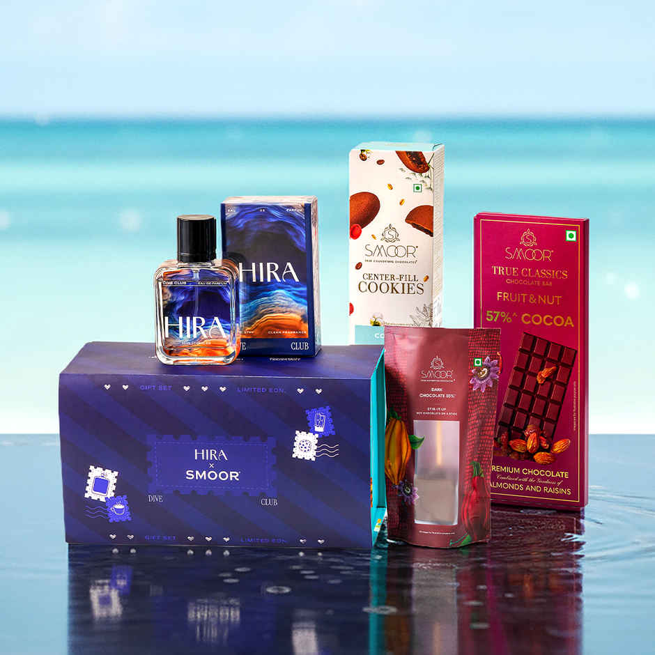 SMOOR x HIRA Premium Chocolate Gift for Him | Confident Edition