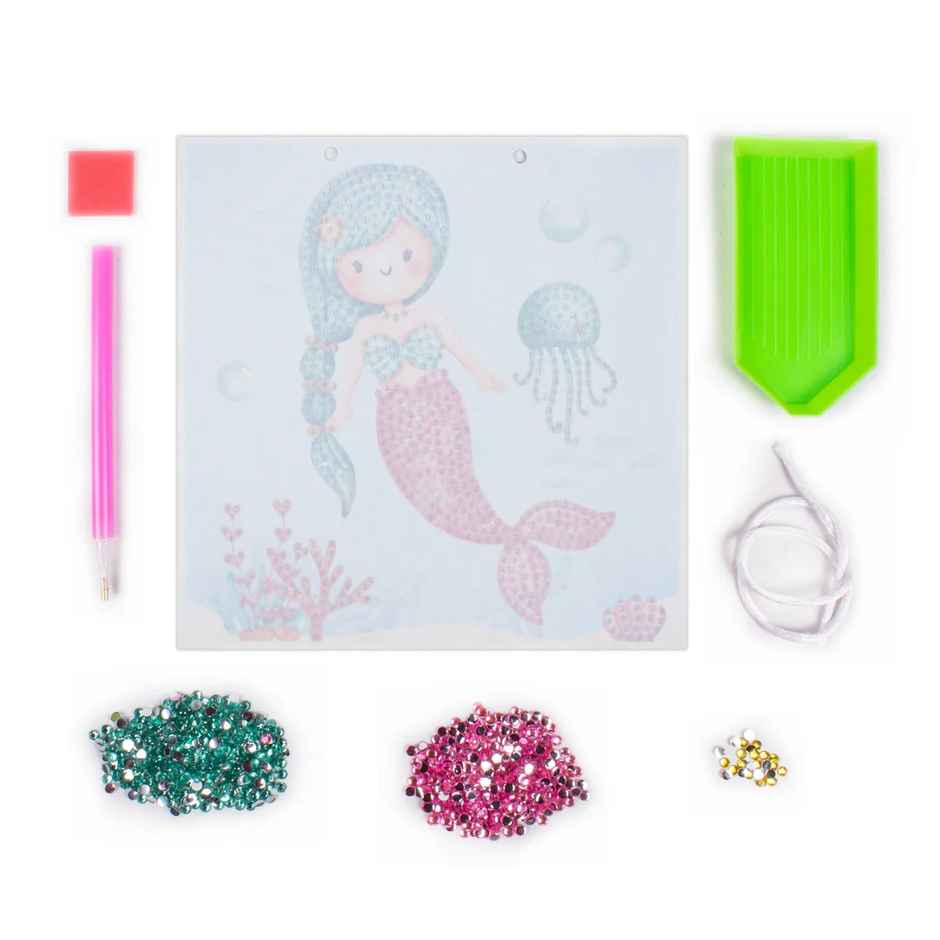 Itsy Bitsy Diy Diamond Painting Kit Mermaid 1 Box Lb