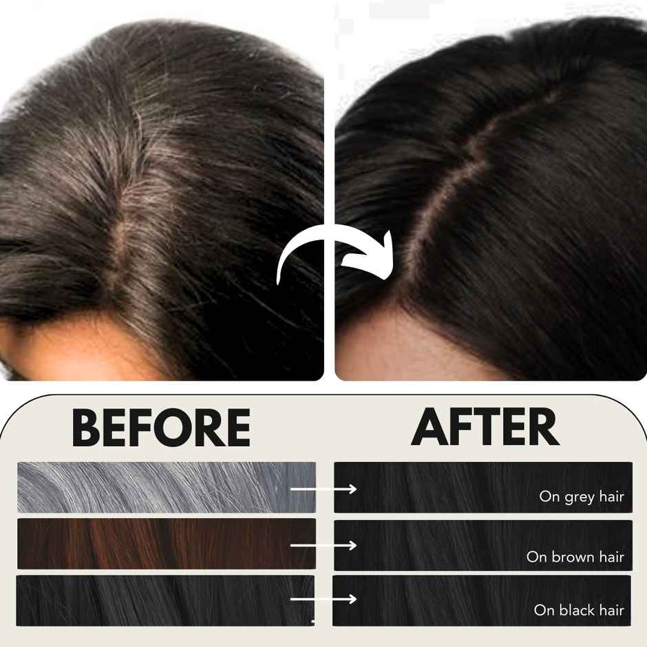 Paradyes Mini Timeless Hair Tint Free of Ammonia, PDD & Resorcinol Hair Color | Natural Black 1.0