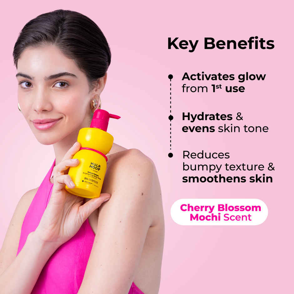 Hula Hoop Brightening Body Wash With Niacinamide