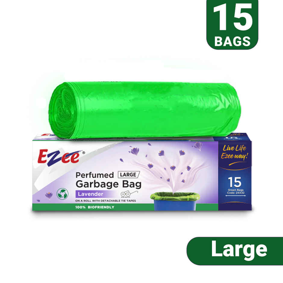 EZEE Lavender Fragrance Garbage Bag - Biofriendly | Large