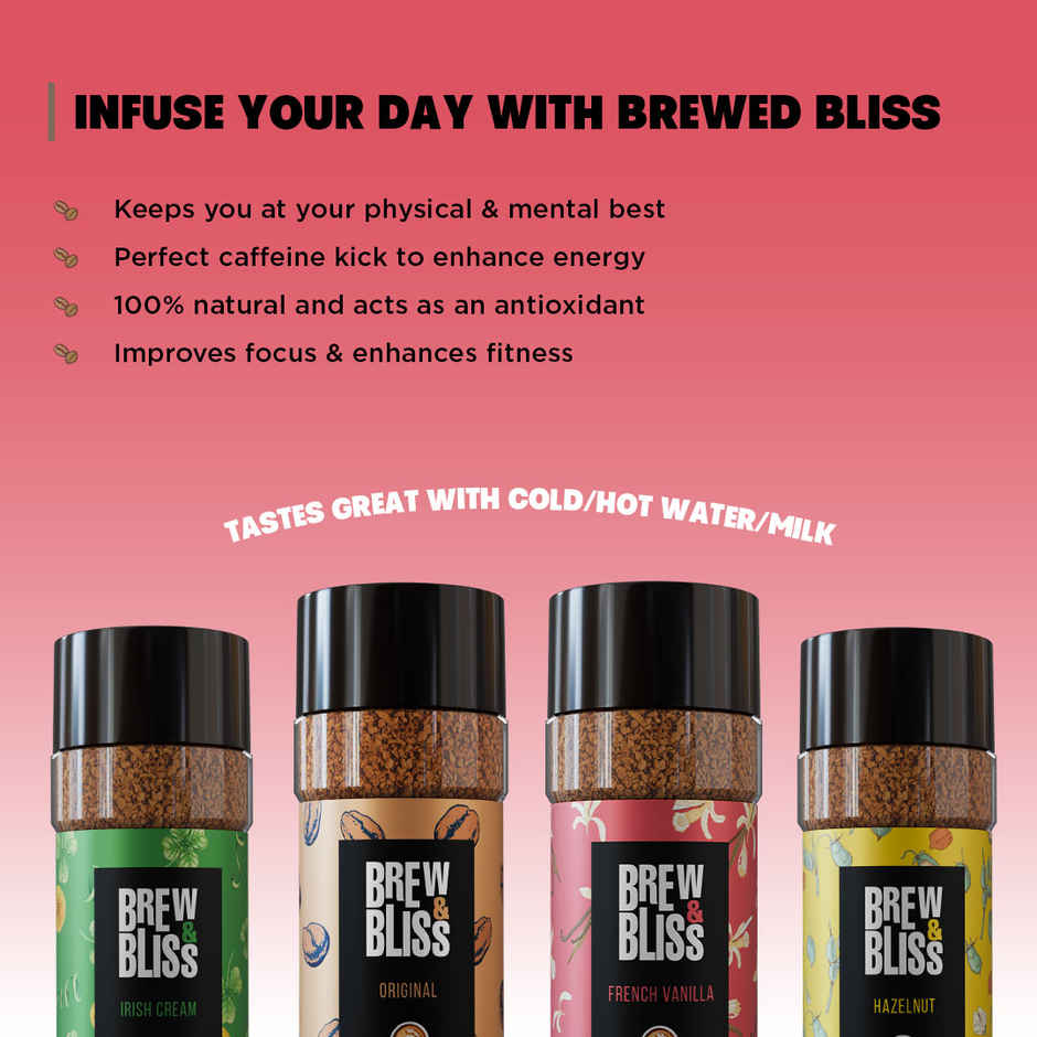 Brew & Bliss French Vanilla Instant Coffee