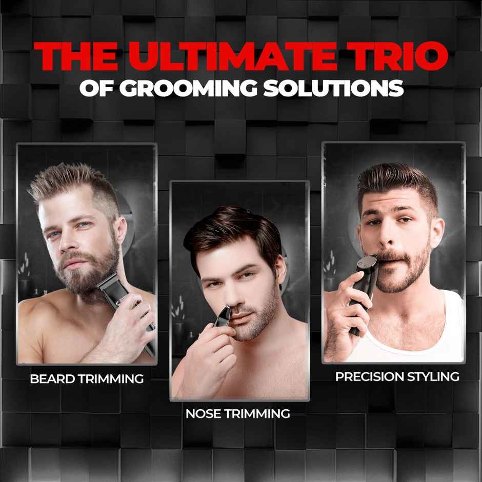 Beardo Ape-X Prime 3-In-1 Trimmer For Men