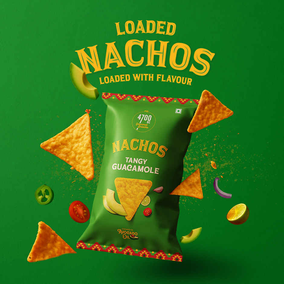 4700BC Tangy Guacamole Nachos I made in Avocado Oil