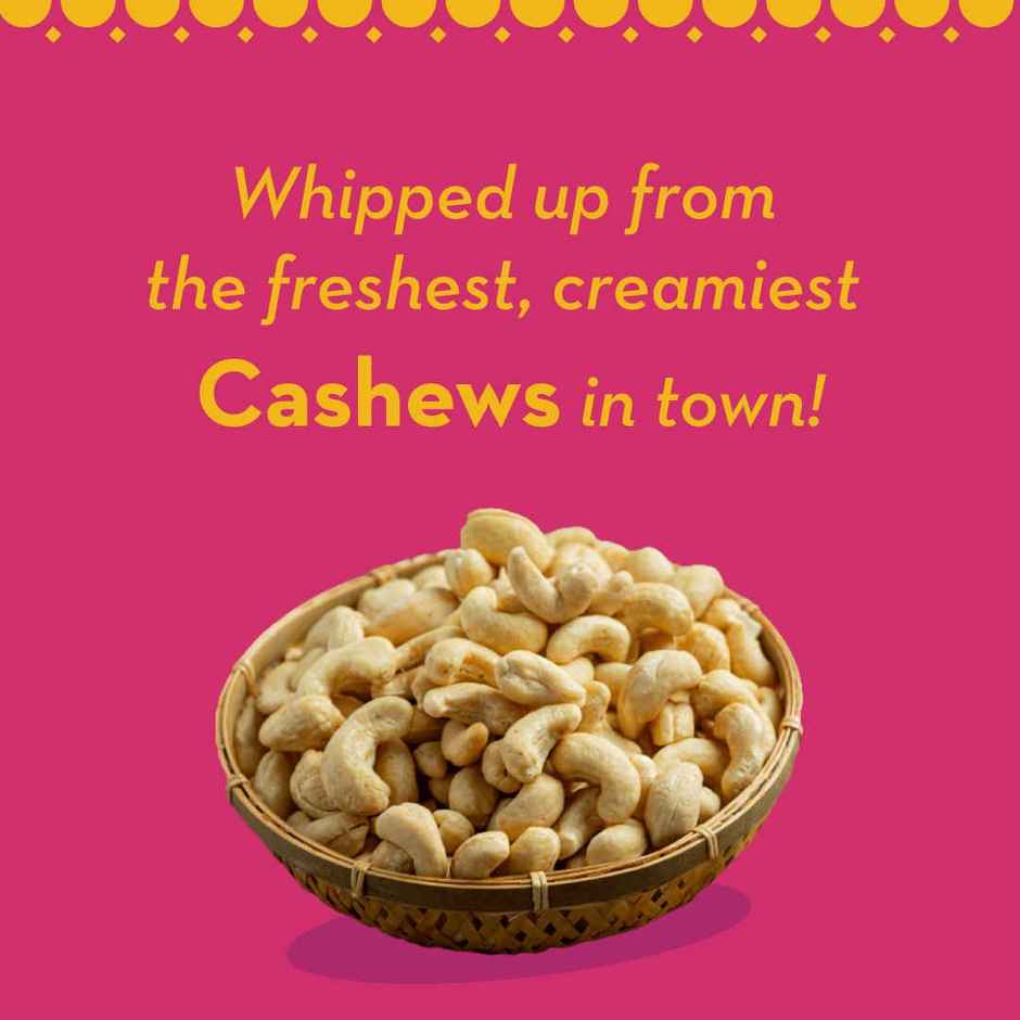 GO DESi Premium Kaju Katli | 61% Cahews | More Cashew, Less Sugar