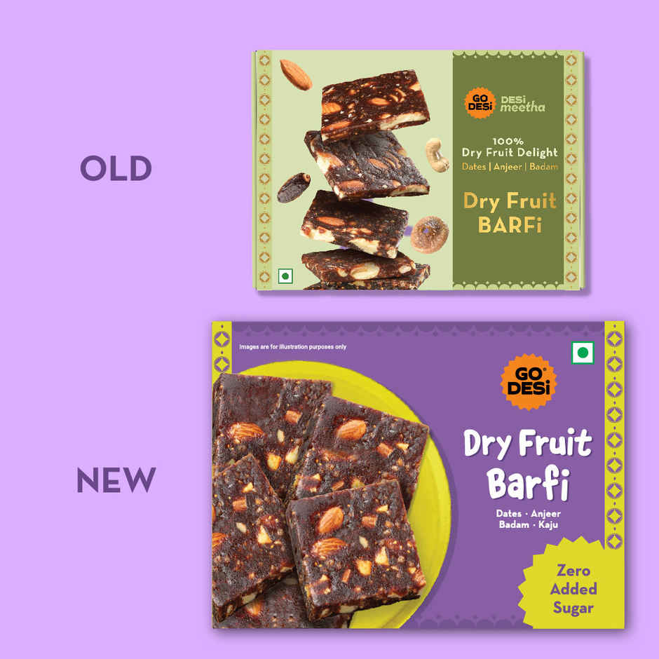 Dry Fruit Barfi | No Added Refined Sugar | Burfi | Sweets | By GO DESi