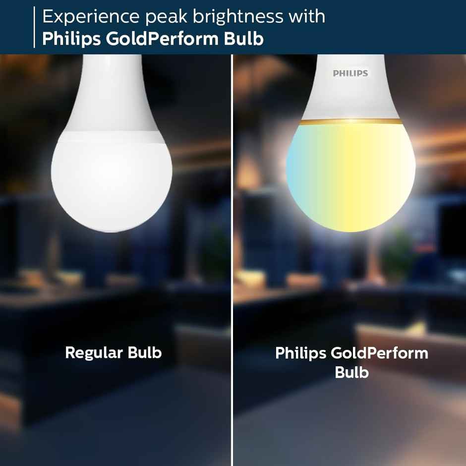 Philips Led Scene Switch 9W 850Lm Ww Nw Cw Gs | B22 Base Holder Combo 