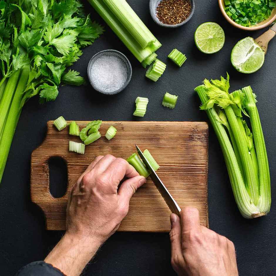 Habitat Pro Ultimate Vegetable Knife Stainless Steel | Cutting With Precision