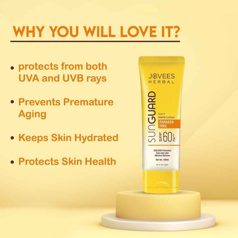 Jovees Herbal Sun Guard Lotion SPF 60 PA++++