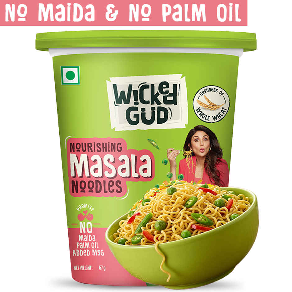 Wickedgud Nourishing Masala cup noodles