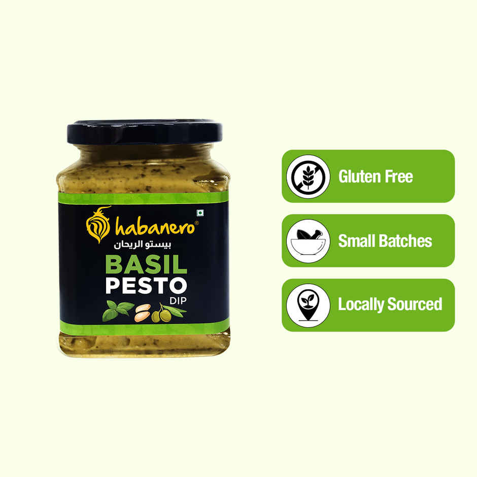 Habanero Basil Pesto Dip