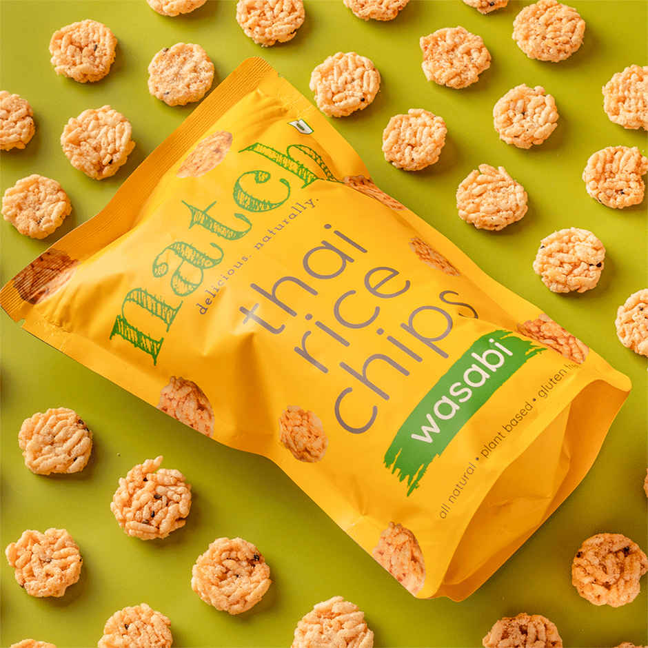Natch Wasabi Thai Rice Chips | No Palm Oil | Healthy Snacks