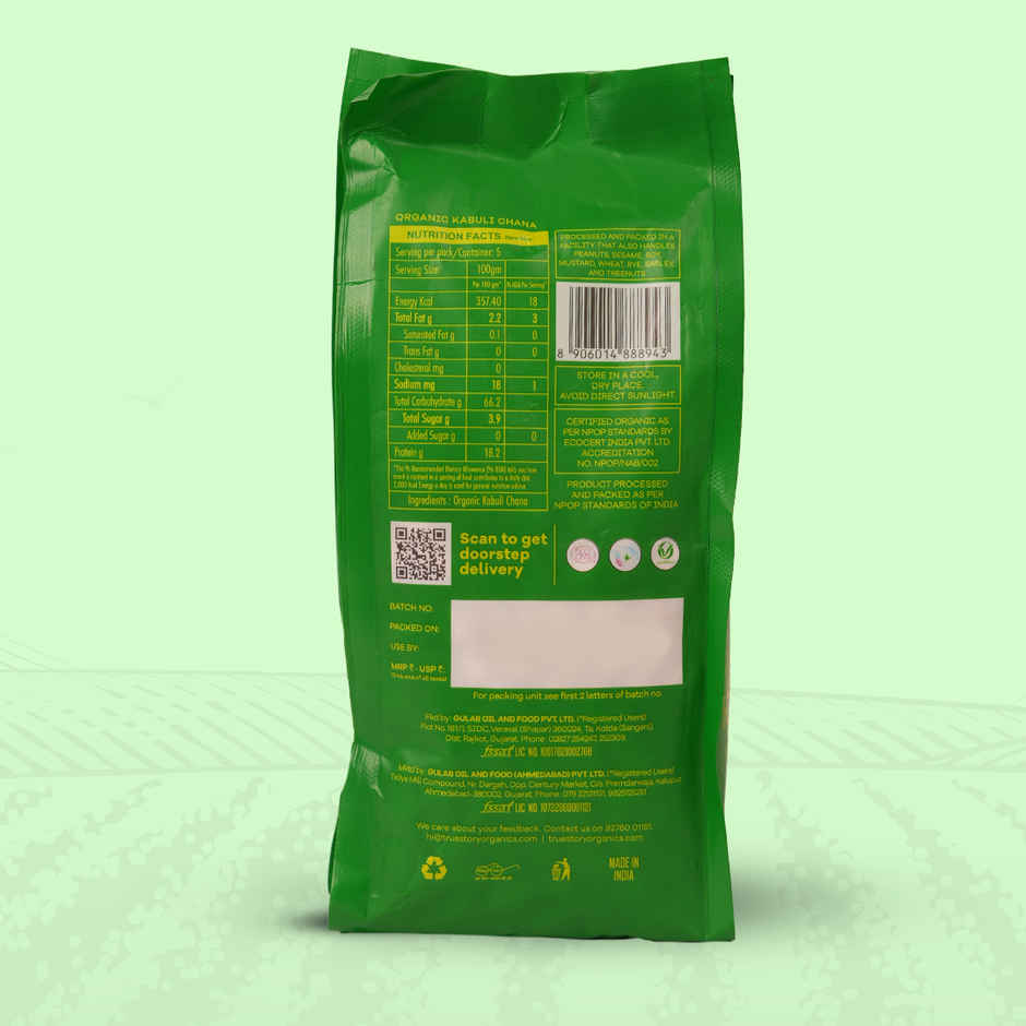 True Story Organic Kabuli Chana