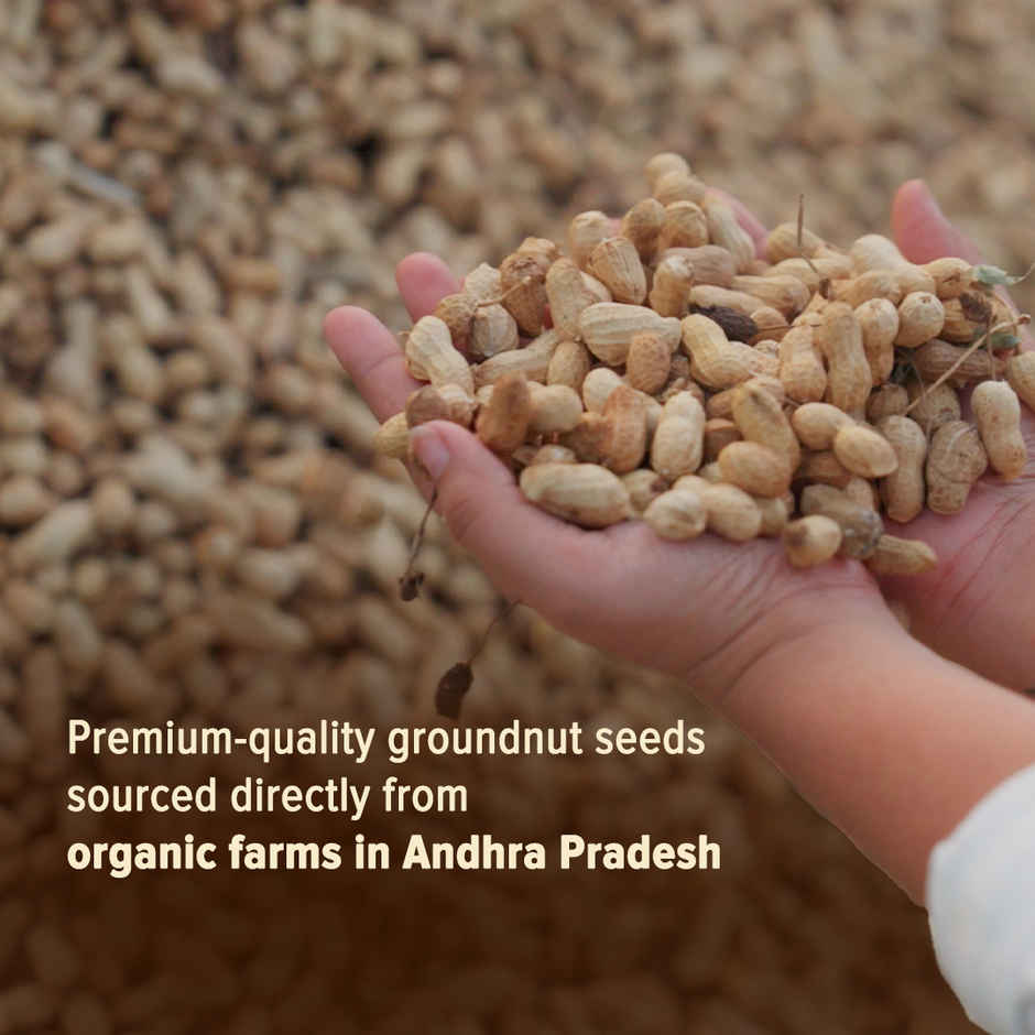 Conscious Food Groundnut (Peanut) Cold Pressed Oil | Organic Healthy Cooking Oil