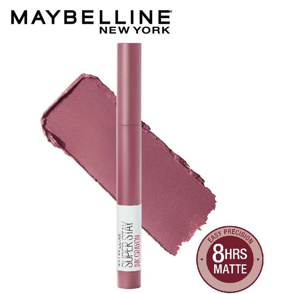 Maybelline New York Lipstick, Superstay Crayon Lipstick, 25 Stay Exceptional