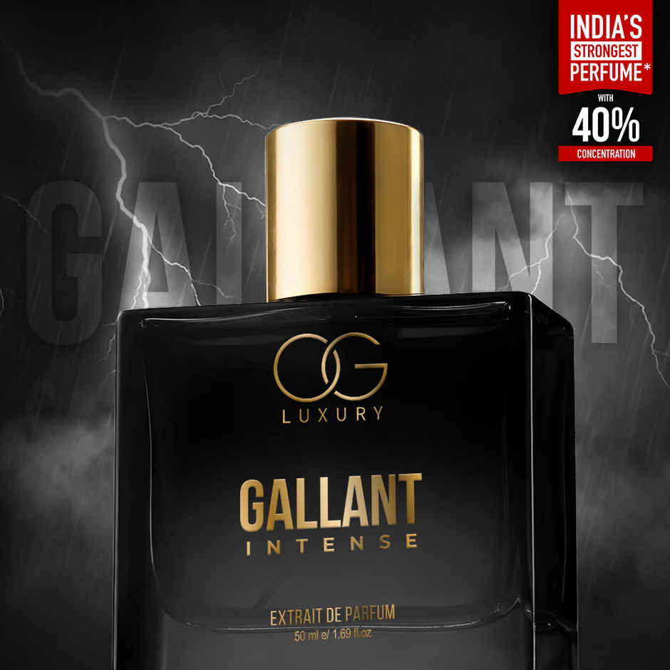 OG Luxury India's Strongest Gallant Intense Extrait De Parfum for Men | Long-Lasting Luxury Perfume