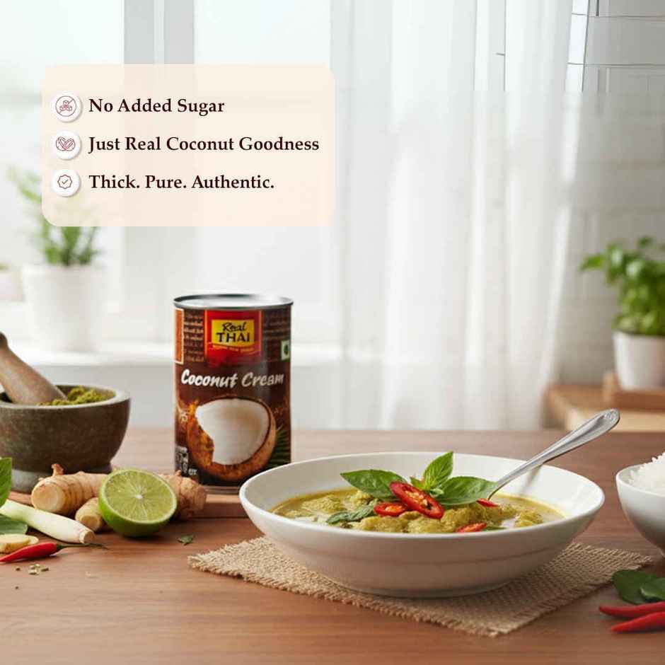 Real Thai Original Thai Cuisine Coconut Cream