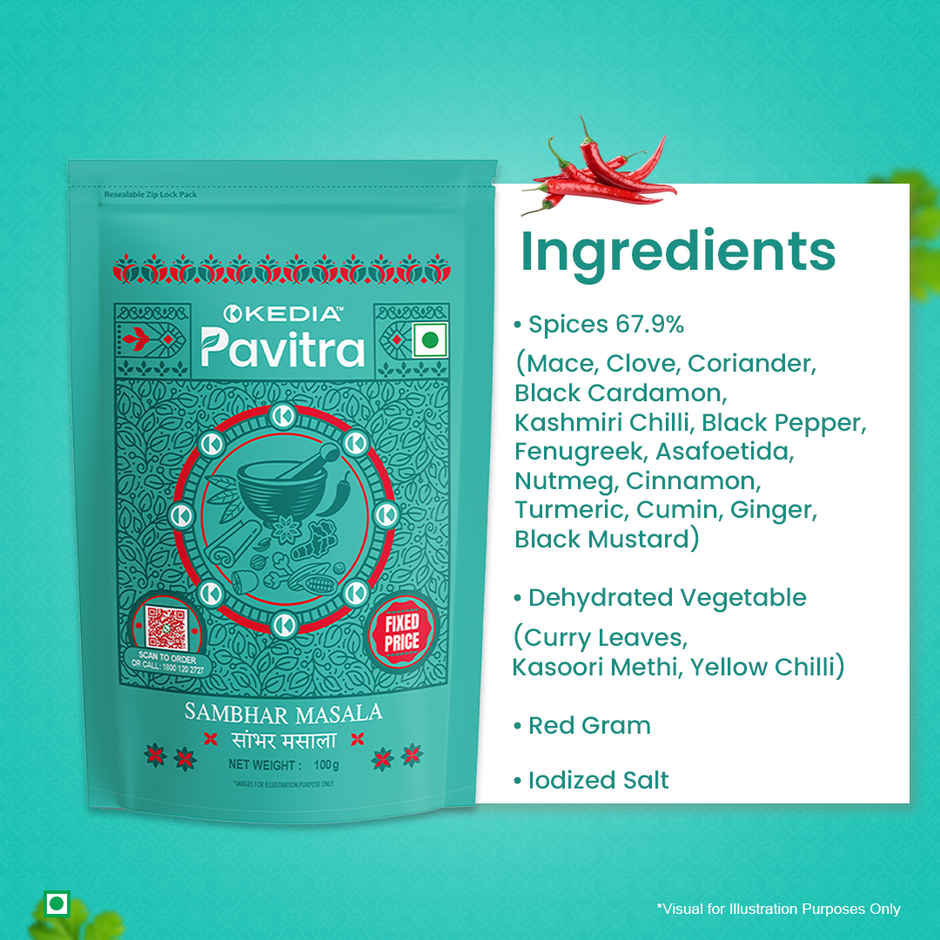 Kedia Pavitra Sambhar Masala