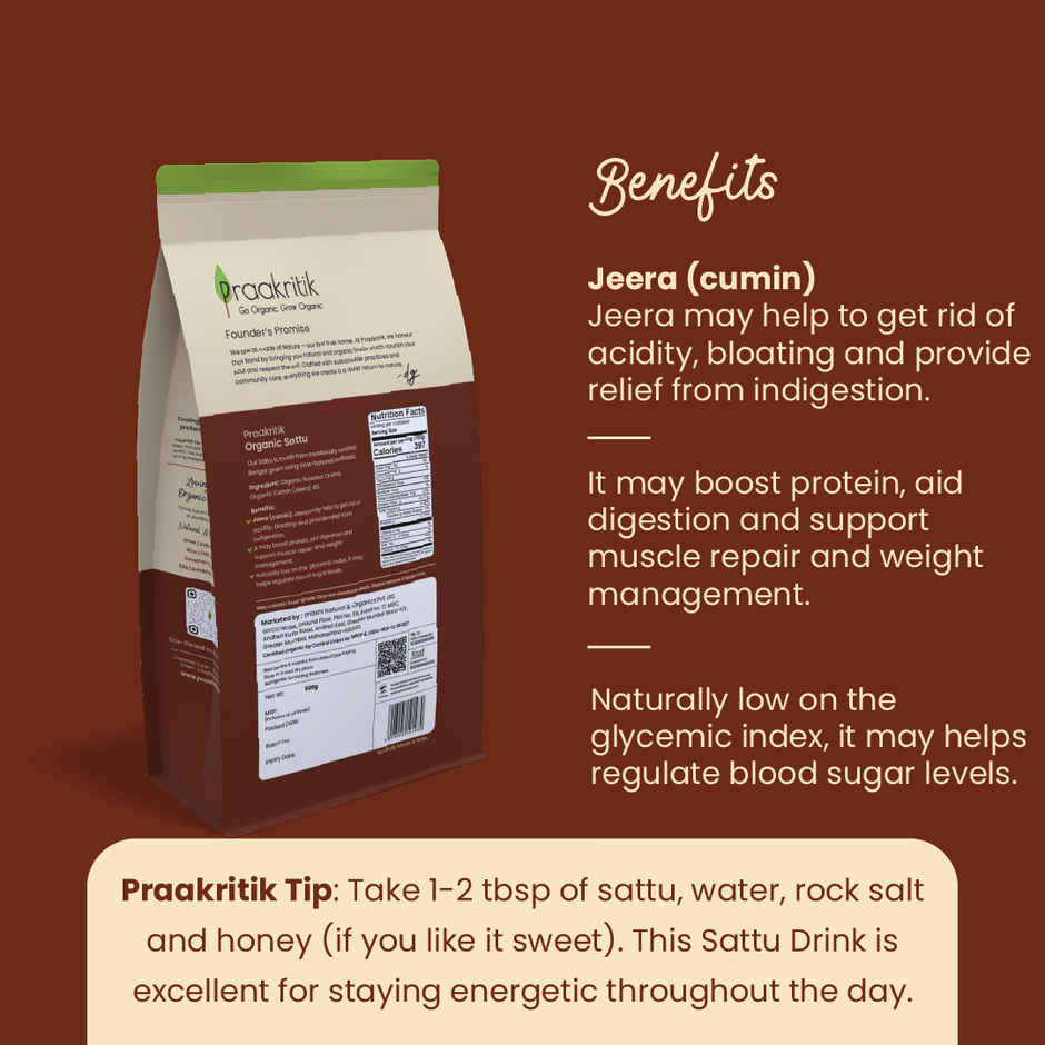 Praakritik Organic Sattu Atta