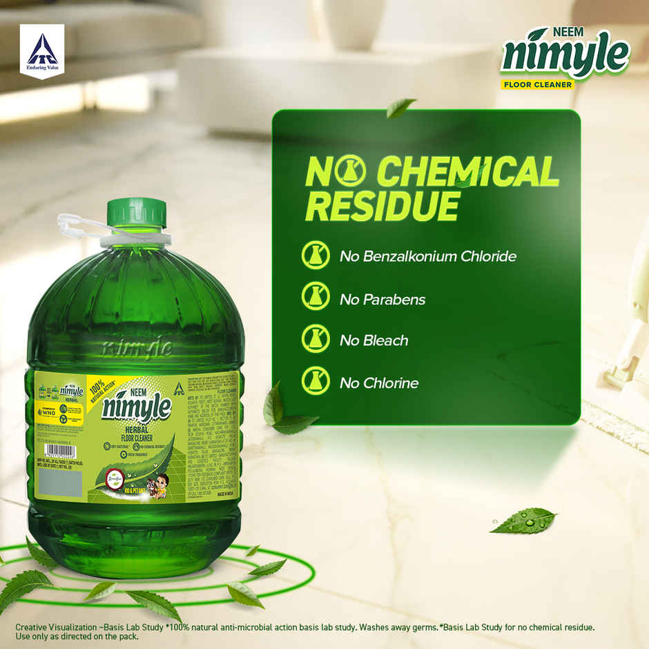 Nimyle Herbal Floor Cleaner | Bulk Value |Kid & Pet Safe