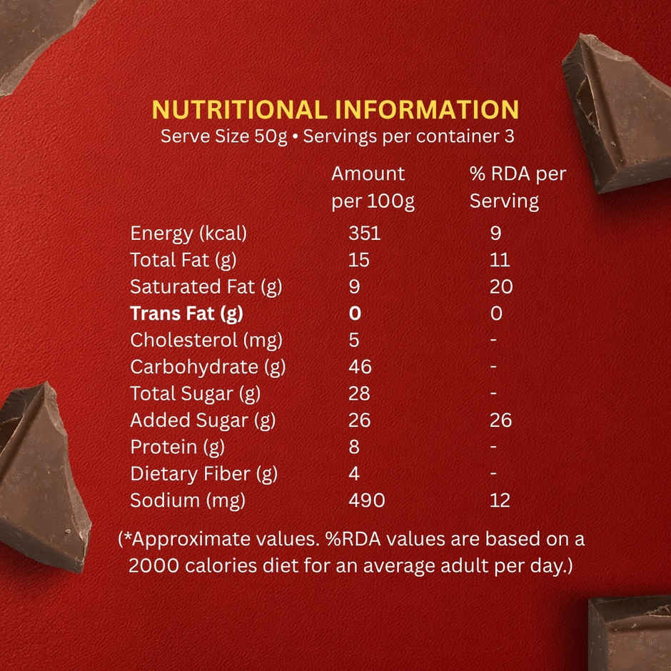 The Baker's Dozen Rich Chocolate Cake | Choco Cake | Bakery Delight | Made with Cocoa Powder