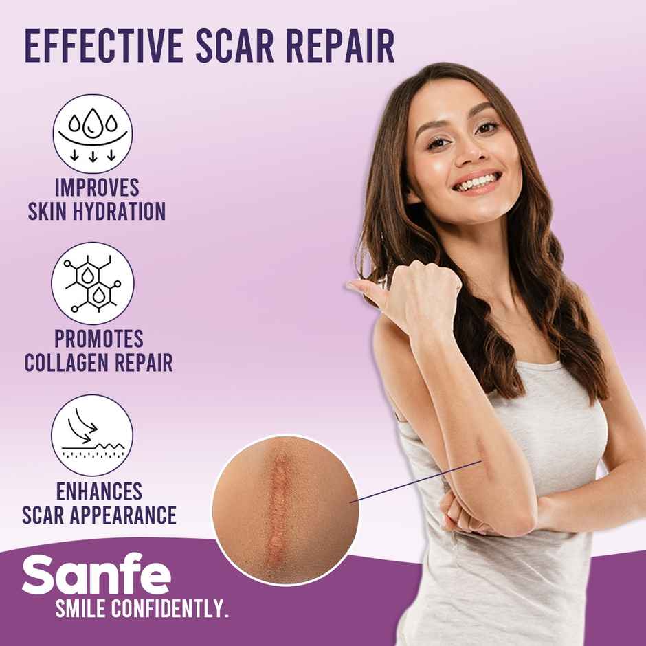 Sanfe Silicone Scar Sheet 2 sheets